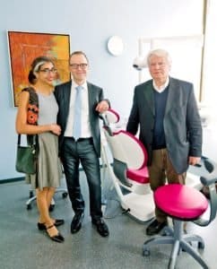 Eröffnungsfeier der Praxis in Mannheim